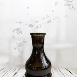 VG mini drop black smoke hookah vase