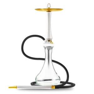 Union Hookah Sleek PVD White V2